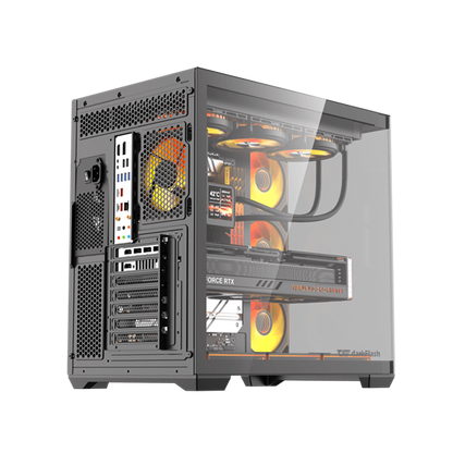 Darkflash C280 Mid-Tower Black me 7x120mm ARGB Fans