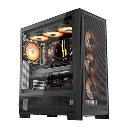 Darkflash Air Nova mATX Case Black me 3x120mm ARGB Fans