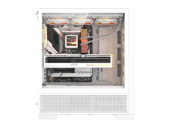 Darkflash Air Nova mATX Case White me 3x120mm ARGB Fans