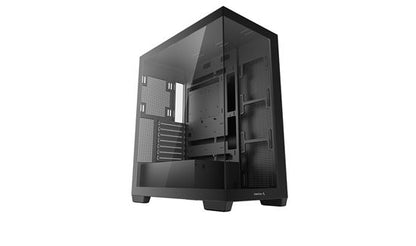 DeepCool CG580 Mid-Tower PC Case me Tempered Glass, Mbështetje për Ftohje të Avancuar dhe Cable Management – 12 Muaj Garancion