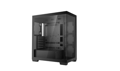 DeepCool CG580 Mid-Tower PC Case me Tempered Glass, Mbështetje për Ftohje të Avancuar dhe Cable Management – 12 Muaj Garancion