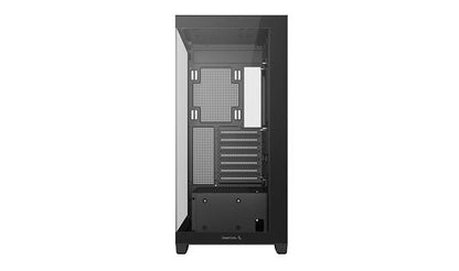 DeepCool CG580 Mid-Tower PC Case me Tempered Glass, Mbështetje për Ftohje të Avancuar dhe Cable Management – 12 Muaj Garancion