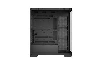 DeepCool CG580 Mid-Tower PC Case me Tempered Glass, Mbështetje për Ftohje të Avancuar dhe Cable Management – 12 Muaj Garancion