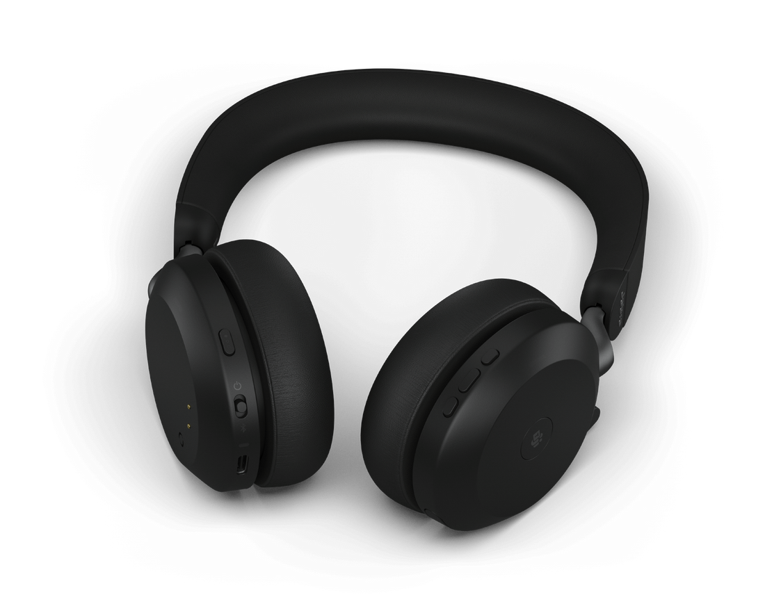 Jabra Evolve2 75 kufje stereo të zeza