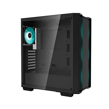 DeepCool CC560 kasë Mid-Tower e zezë, pamja 2