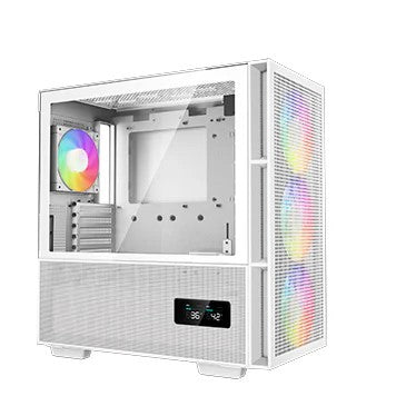 DeepCool CH560 kasë Mid-Tower e bardhë, pamja 2