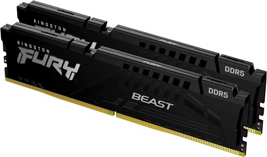 Kingston FURY Beast Black 64GB (2x32GB) DDR5 5600MHz RAM Kit