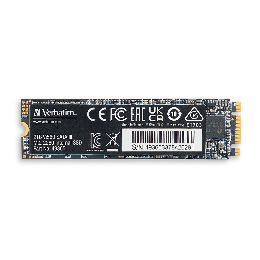 Verbatim Vi550 S3 SSD 2TB M.2, pamja 3