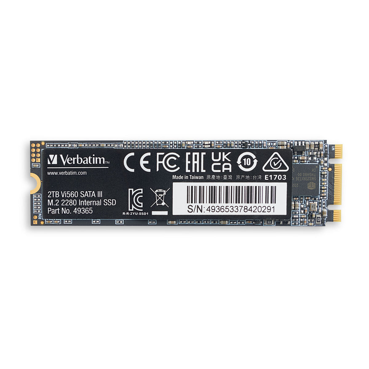 Verbatim Vi550 S3 SSD 2TB M.2, pamja 3