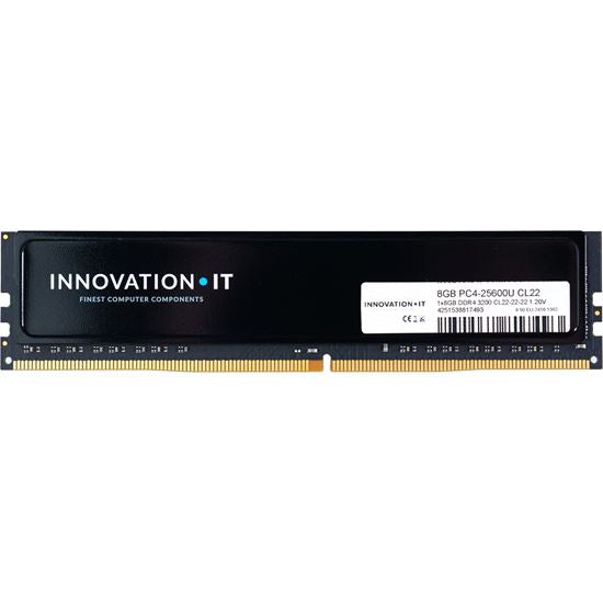 Innovation IT 8GB DDR4 3200MHz CL22 RAM me Heatspreader