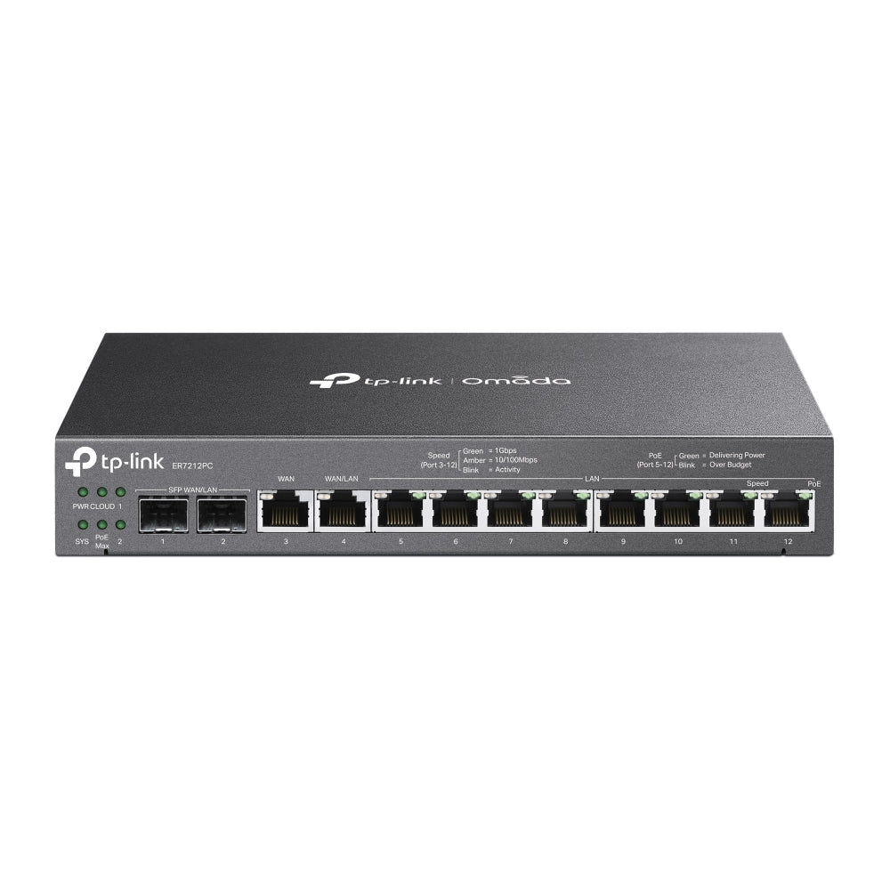 TP-Link ER7212PC router Omada VPN me PoE+