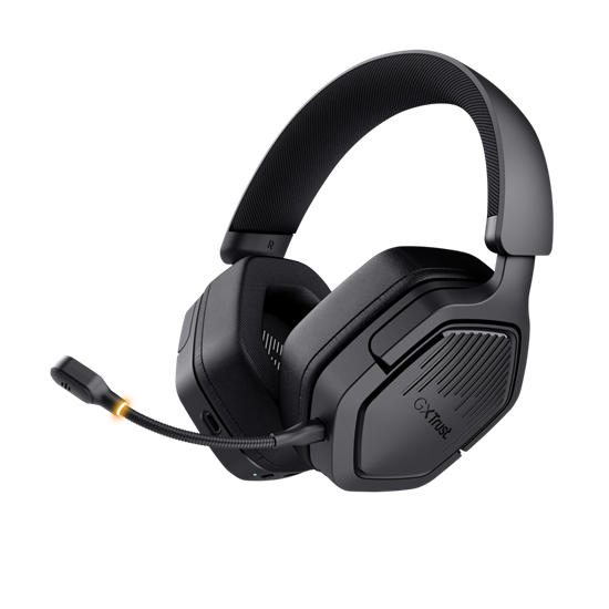 Trust GXT 493 Carus Wireless Multiplatform Gaming Headset, Black, Garancia 12 Muaj