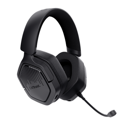 Trust GXT 493 Carus Wireless Multiplatform Gaming Headset, Black, Garancia 12 Muaj