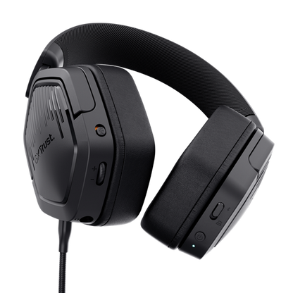 Trust GXT 493 Carus Wireless Multiplatform Gaming Headset, Black, Garancia 12 Muaj