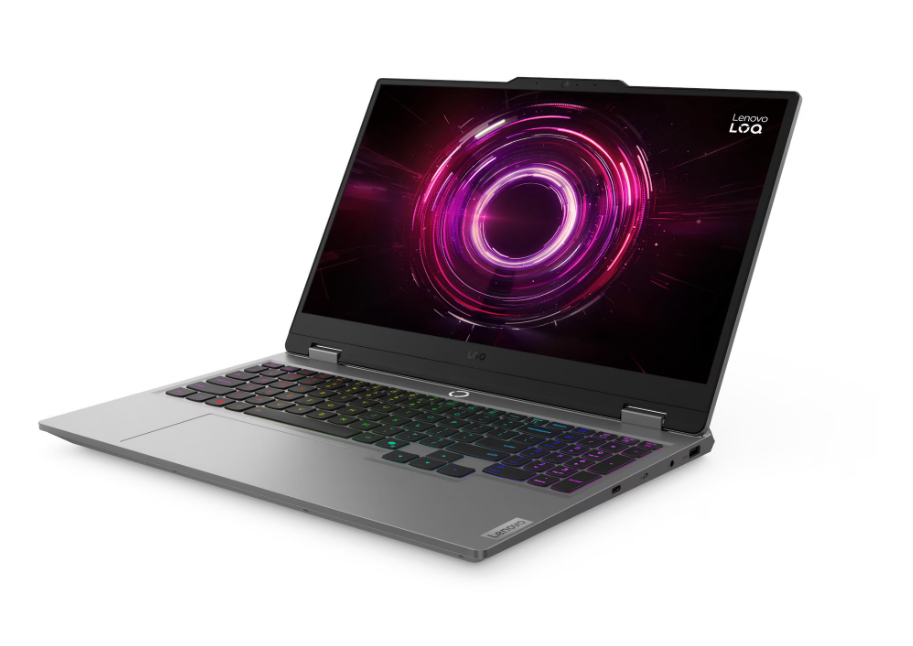 Lenovo LOQ 15AHP10 laptop gaming Ryzen 7 RTX 5050, pamja 2