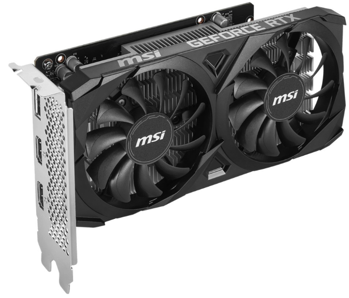 Msi GeForce Rtx 3050 Ventus 2X OC 6GB Gddr6, PCIe 4.0 – Komponentë PC, pamja 4