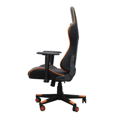 darkFlash RC360 Karrige Gaming Ergonomike me Lëkurë Sintetike Premium, Ultra Durable, Portokalli