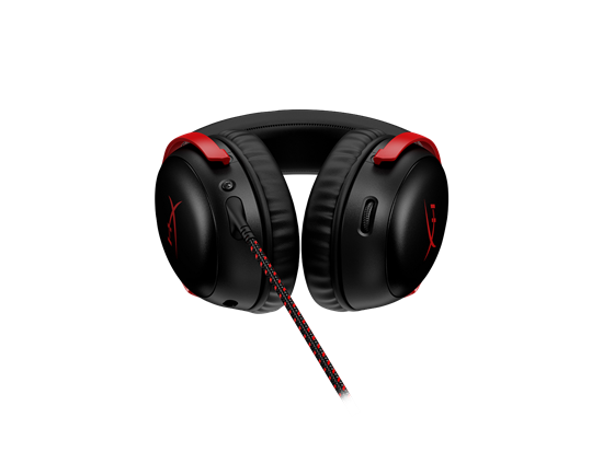 HyperX Cloud III Kufje Gaming me Mikrofon, Wired, 53mm Drivers, Black/Red, pamja 4