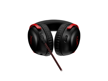 HyperX Cloud III Kufje Gaming me Mikrofon, Wired, 53mm Drivers, Black/Red