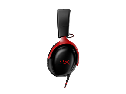 HyperX Cloud III Kufje Gaming me Mikrofon, Wired, 53mm Drivers, Black/Red