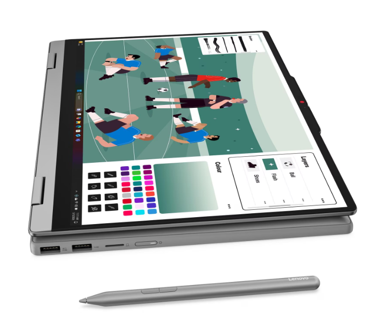 Lenovo IdeaPad 5 2-in-1 14AGP11 laptop 16GB gri, pamja 3