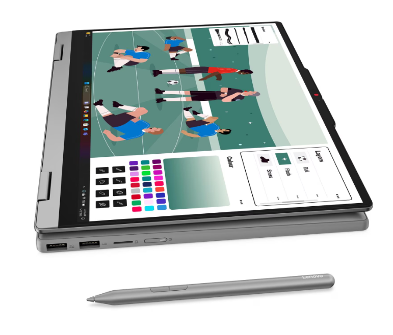 Lenovo IdeaPad 5 2-in-1 14AGP11 laptop 32GB gri, pamja 3