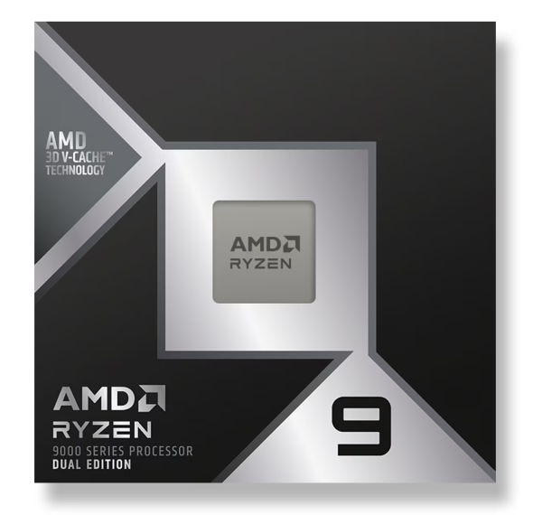 AMD Processor Ryzen 9 9950X3D2 (16 CPU Core, up to