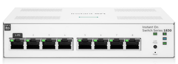 HPE Aruba Instant On 1830 8G Switch për Rrjet (JL810A)