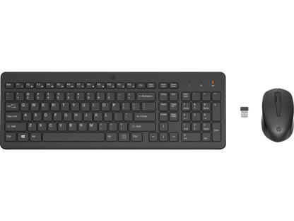 HP Keyboard & Mouse 330, Wireless, Black
