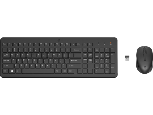 HP Keyboard & Mouse 330, Wireless, Black