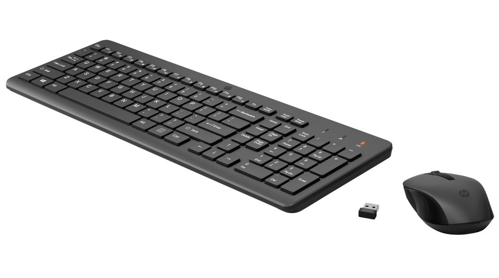 HP Keyboard & Mouse 330, Wireless, Black