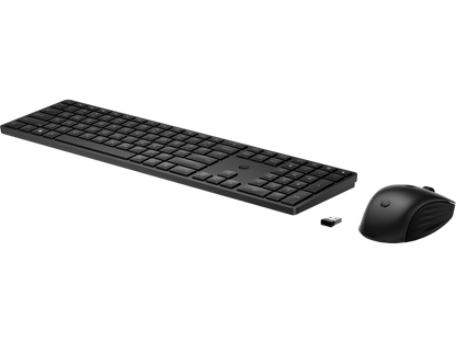 HP 650 Wireless Keyboard & Mouse Combo, Tastierë dhe Maus pa Kabllo, Black
