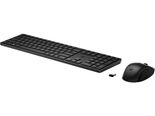 HP Keyboard & Mouse 650, Wireless, Black