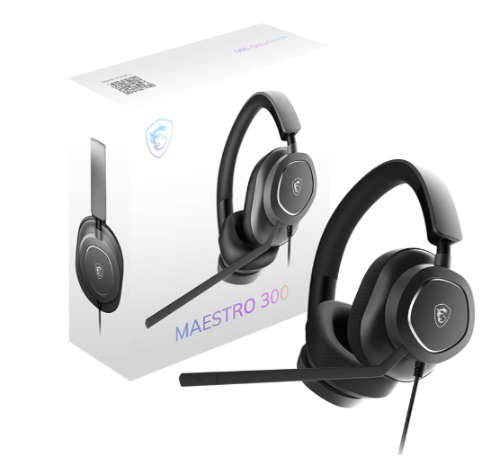 Msi Maestro 300 Gaming Headset, Kufje Gaming me Mikrofon, Audio Hi-Res dhe Dizajn Over-Ear, pamja 5