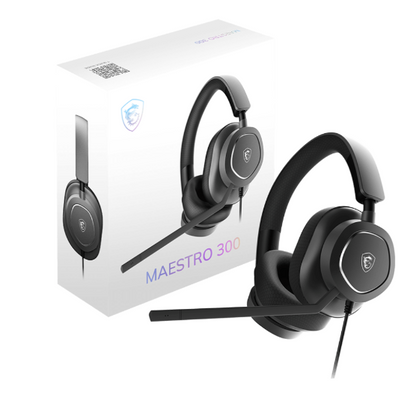 Msi Maestro 300 Gaming Headset, Kufje Gaming me Mikrofon, Audio Hi-Res dhe Dizajn Over-Ear, pamja 5