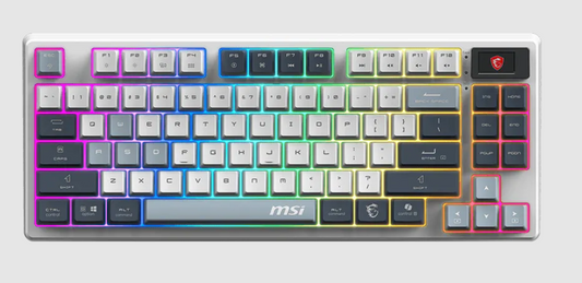 MSI Gaming Keyboard FORGE GK600 TKL W SKY US