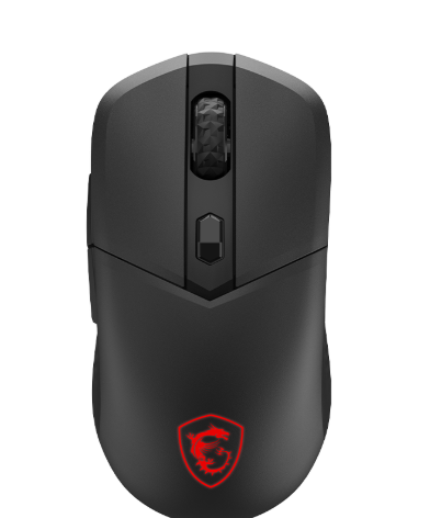 Msi Versa 300 W 8K Wireless Gaming Mouse, Sensor PixArt Paw3395, 8000Hz Polling Rate, Dizajn Ergonomik – Maus Gaming