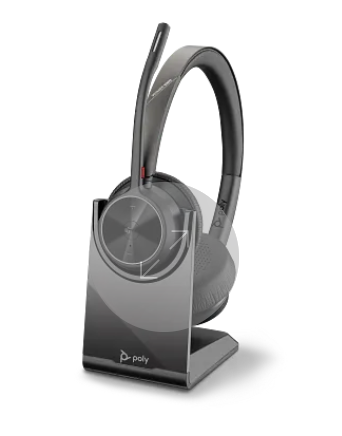 HP Poly Voyager 4320-M kufje Bluetooth me bazë karikimi, pamja 3