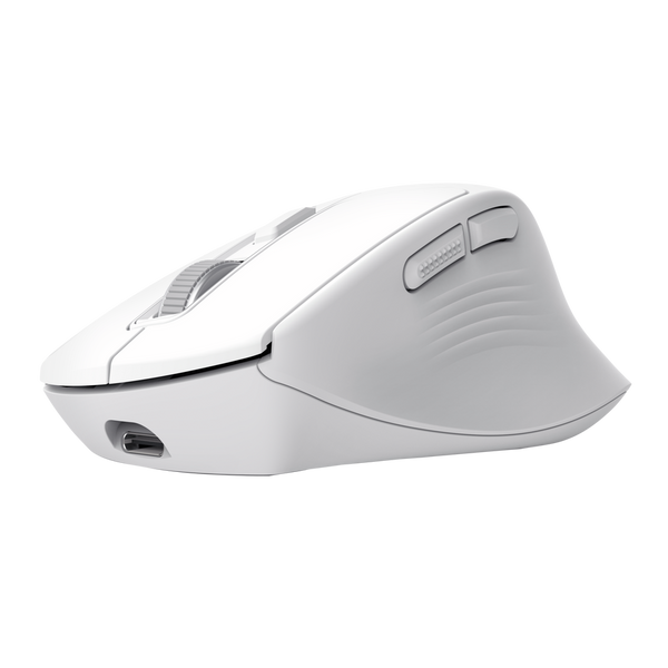 Trust Maus Multi-Wireless Ergonomik 3200 DPI, Silent, i Bardhë (26022)