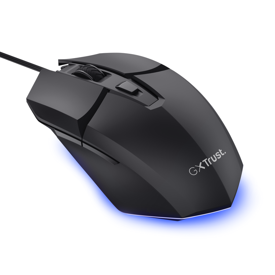 Trust GXT 121 Felox+ maus gaming me kabllo i zi, pamja 2