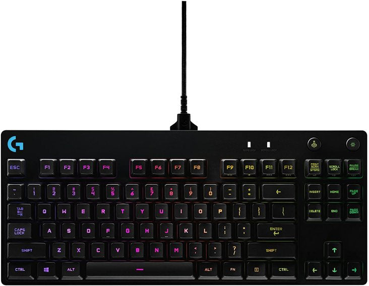 Logitech G PRO tastierë gaming mekanike TKL