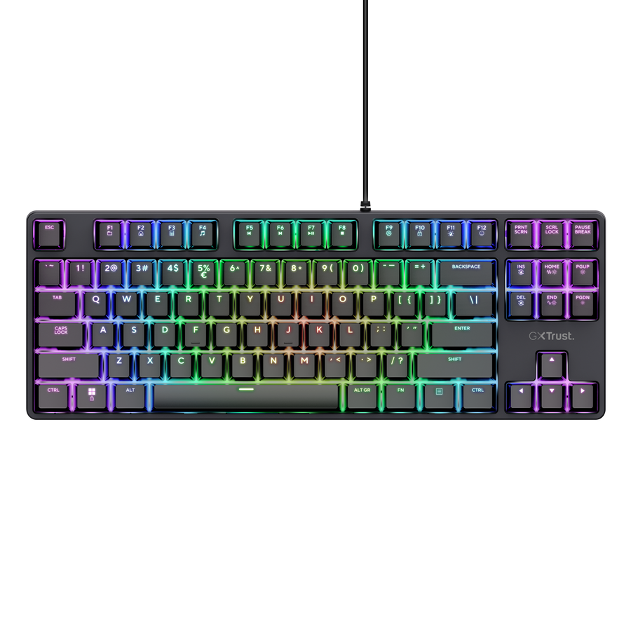 Trust GXT 864 Cada tastierë gaming mekanike TKL