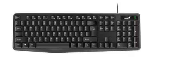 Genius KB-117 Tastierë me Kabllo për Zyrë dhe Shtëpi, e Zezë