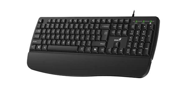 Genius KB-123 tastierë me kabllo dhe palm rest, pamja 2