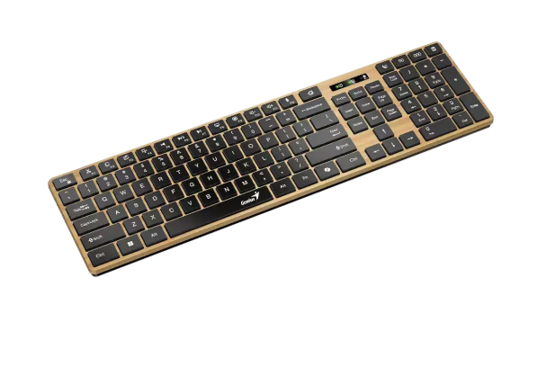 Genius SlimStar 7250BT tastierë wireless e zezë, pamja 2