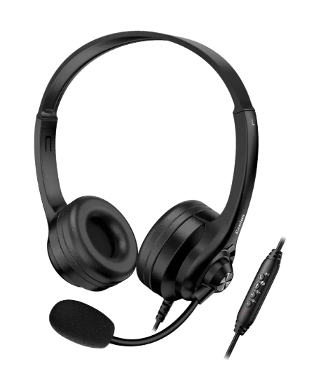 Genius HS-235U AI kufje me mikrofon USB