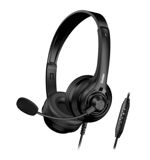 Genius HS-235U AI kufje me mikrofon USB, pamja 2