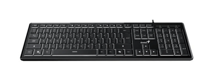 Genius SlimStar 820 tastierë me kabllo, pamja 2