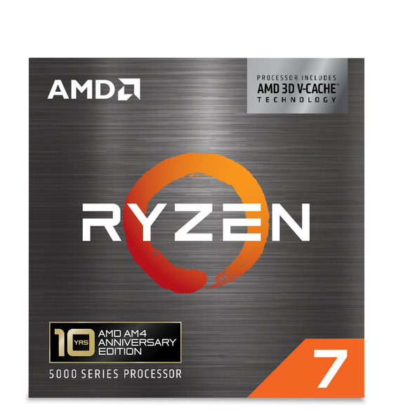 AMD Ryzen 7 5800X3D Procesor 10th Anniversary, 8 Bërthama, AM4