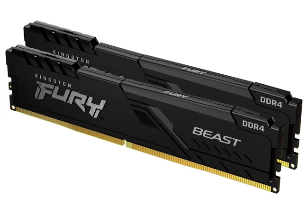 Kingston Fury Beast RAM 8GB DDR4 3600MT/s